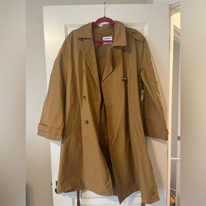Old Navy Water-Resistant Tie-Belt Trench Coat for Women